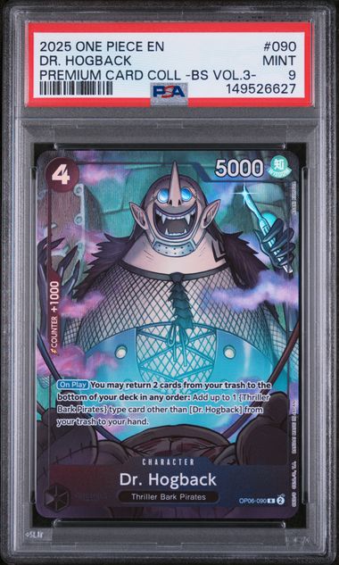PSA 9 DR. HOGBACK