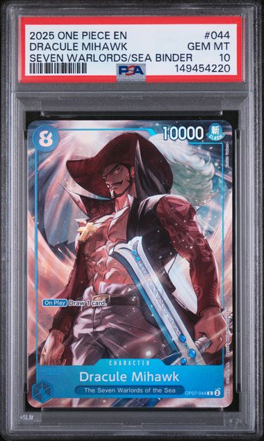 PSA 10 DRACULE MIHAWK