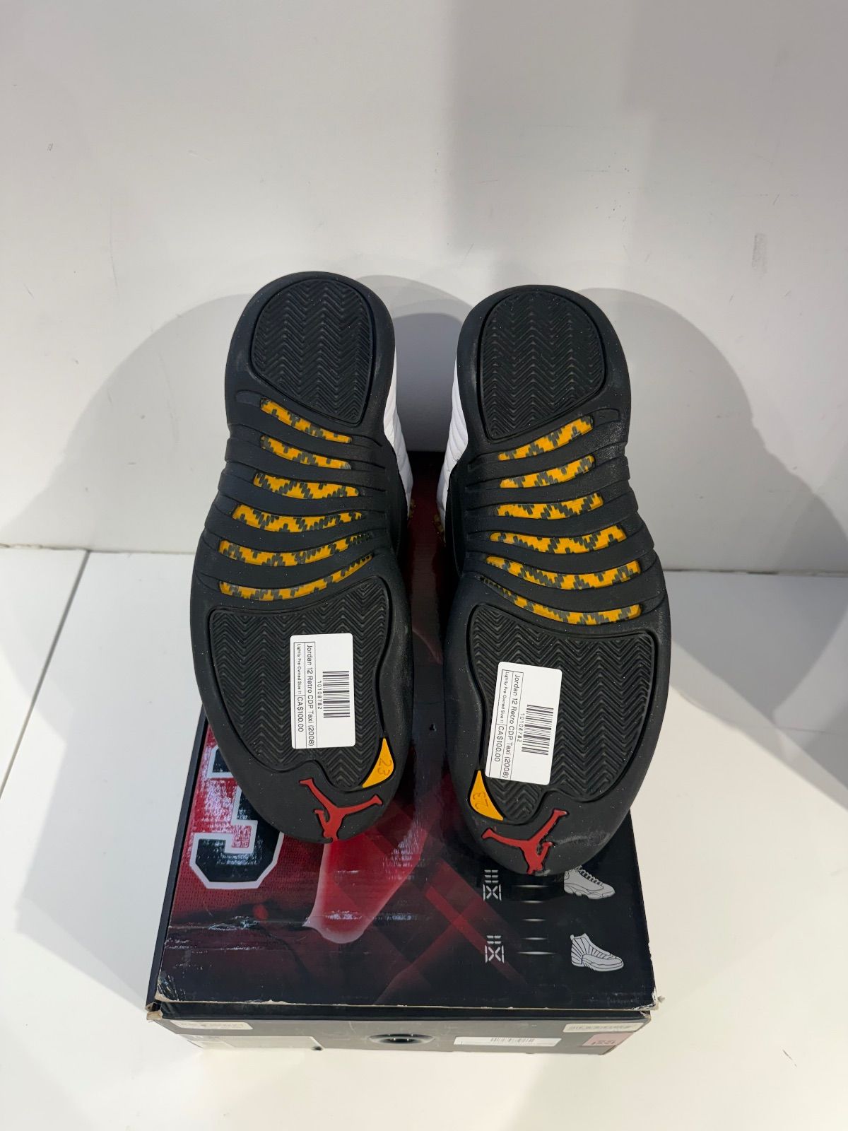 Jordan 12 Retro CDP Taxi (2008) - Lightly Pre-Owned Size 11