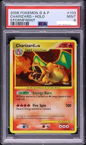 PSA 9 CHARIZARD-HOLO STORMFRONT