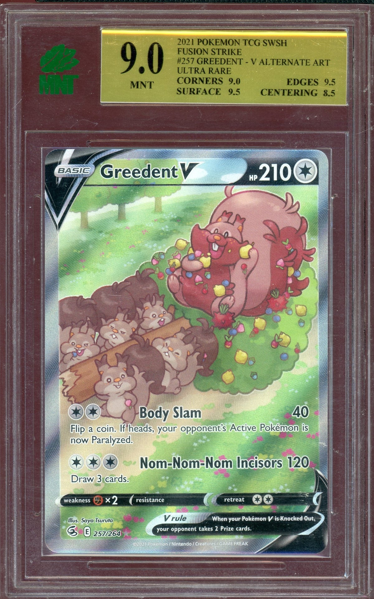 MNT 9 GREEDENT V FUSION STRIKE