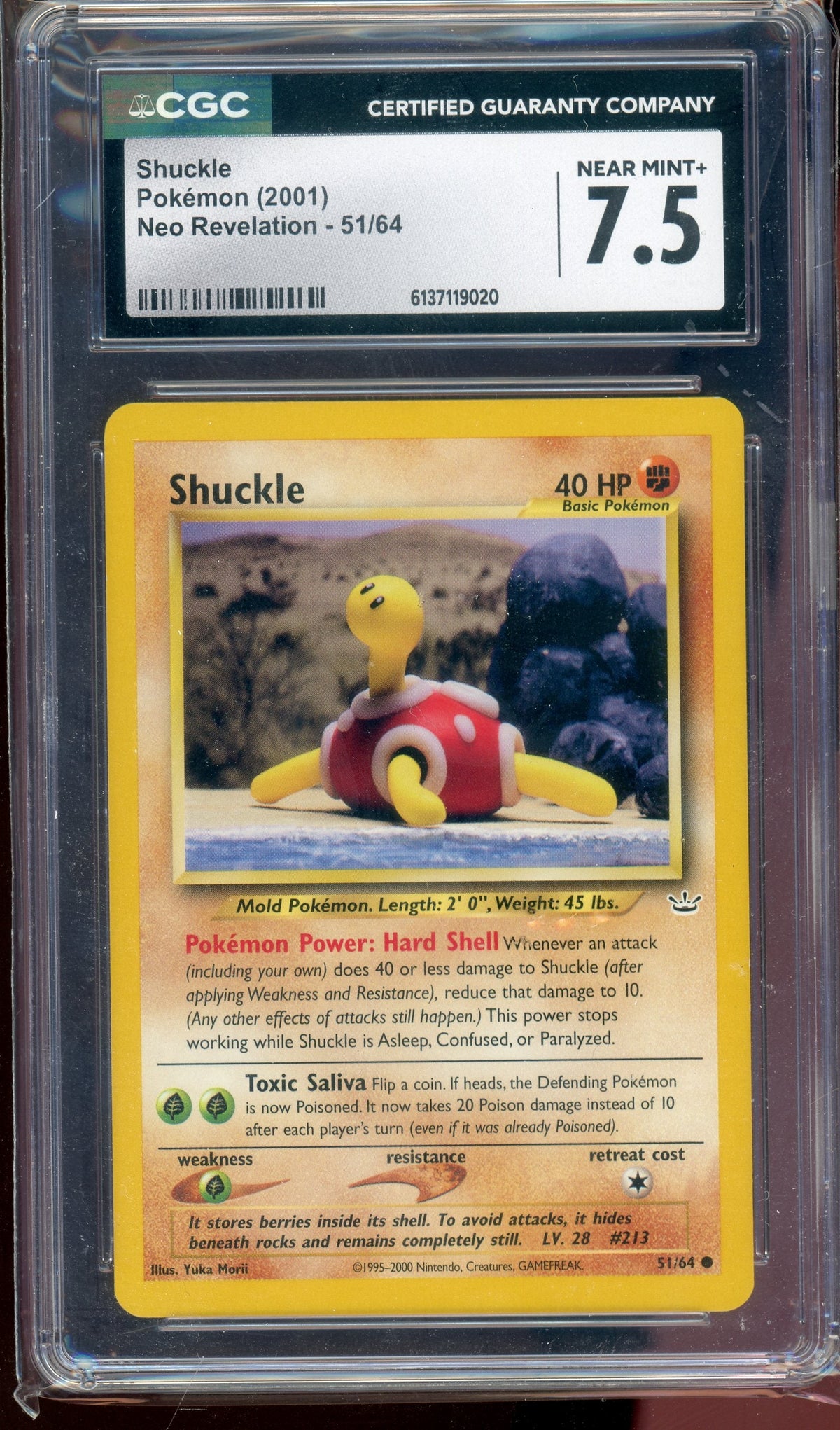 CGC 7.5 SHUCKLE NEO REV