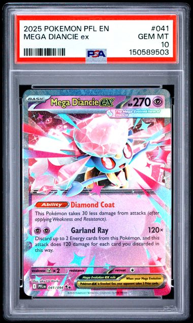 PSA 10 MEGA DIANCIE EX