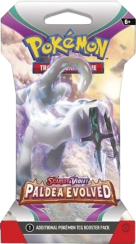 Paldea Evolved Sleeved Pack – Pokémon TCG Scarlet & Violet Booster