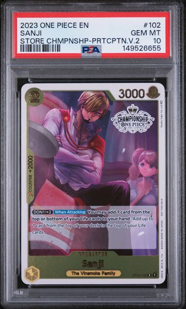 PSA 10 SANJI