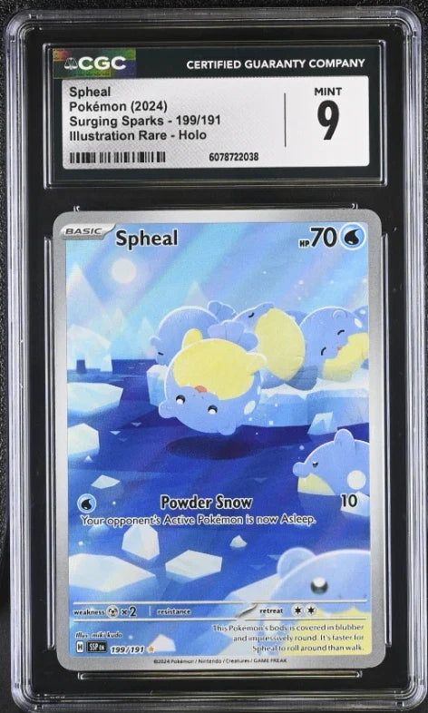 CGC 9 SPHEAL SURGING SPARKS