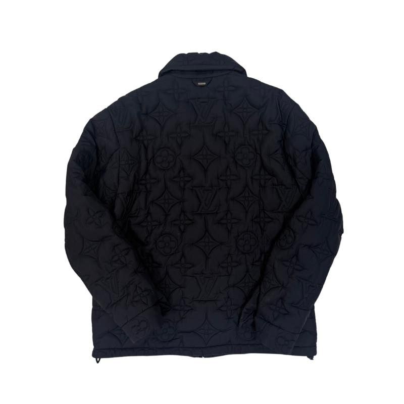 Louis Vuitton Padded Light Blouson Navy - Lightly Pre-Owned Size XL