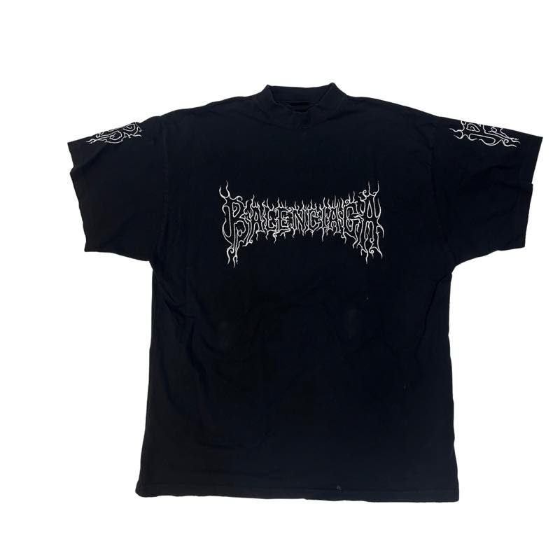 Balenciaga Darkwave T-Shirt Black/White - Worn Once Size XL