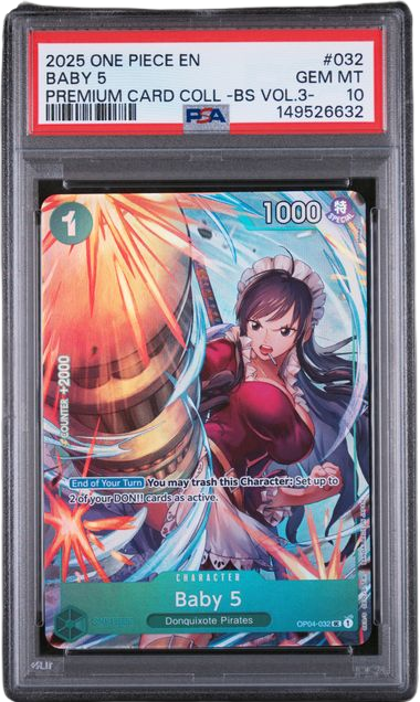 PSA 10 BABY 5 BEST SELECTION VOL.3