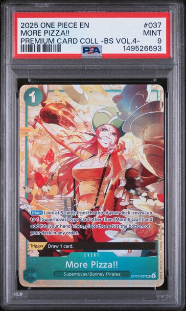 PSA 9 MORE PIZZA!!