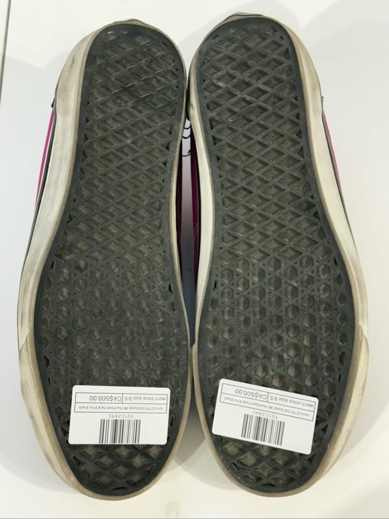 Vans OTW Old Skool 36 Pearlized Pack Pink Black - worn once size 9.5 (No Original Box)