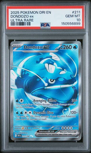 PSA 10 DONDOZO ex DESTINED RIVALS