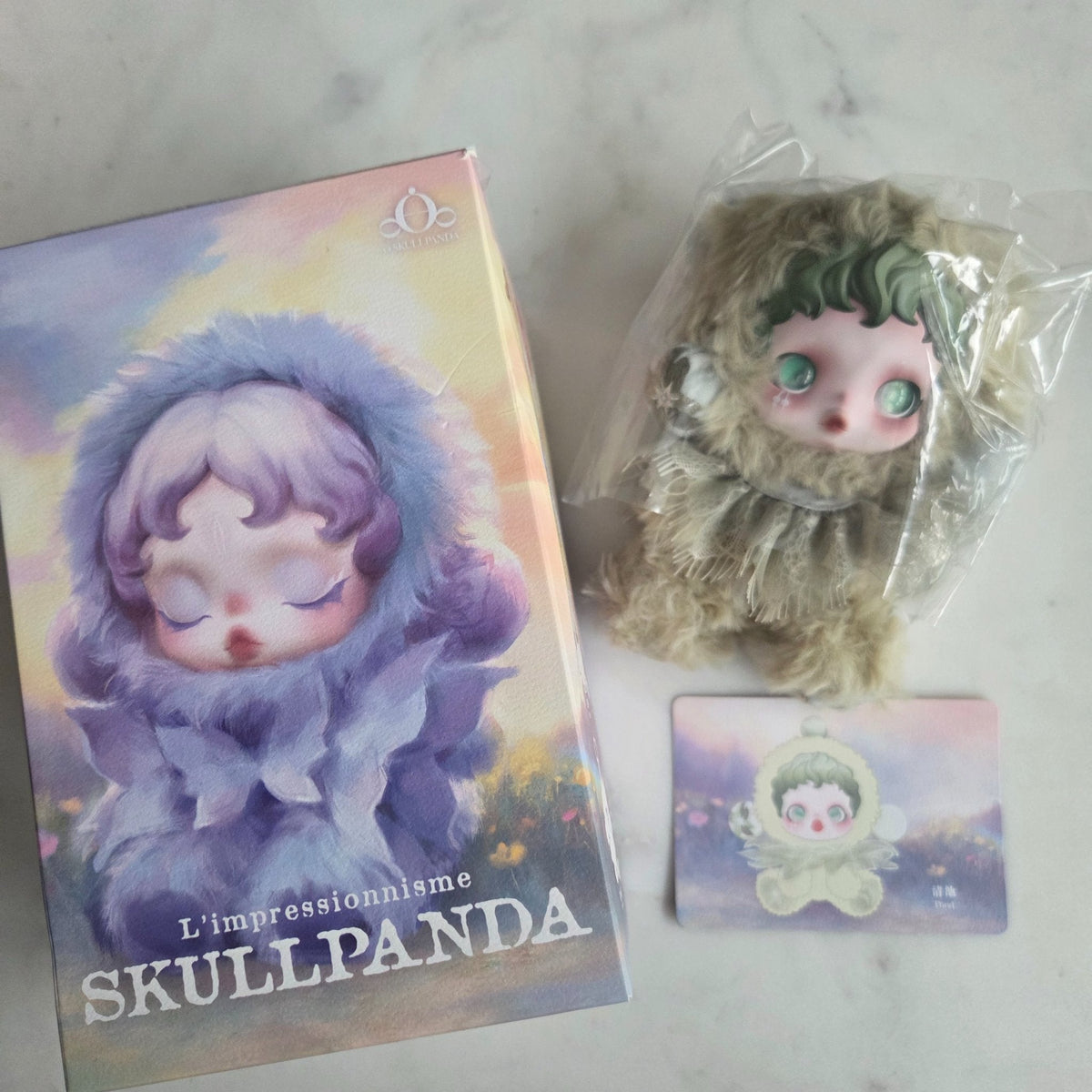 Pond - SKULLPANDA L'impressionnisme Series Plush Pendant - Popmart