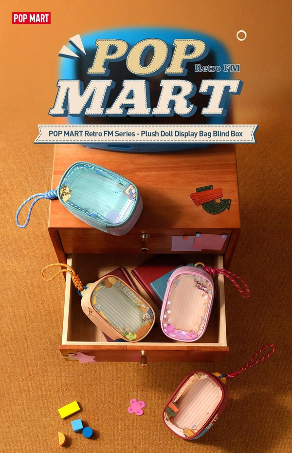 Retro FM Series - Plush Doll Display Bag Blind Box by POP MART