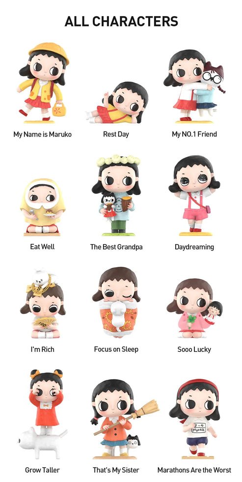 Nyota × Chibi Maruko Chan Series Blind Box By POP MART
