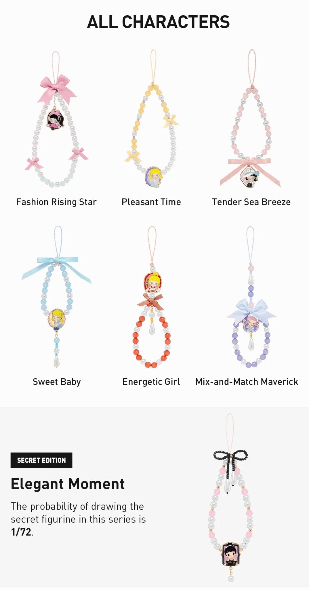 MOLLY Daily Look Series-Phone Charm Blind Box by POP MART