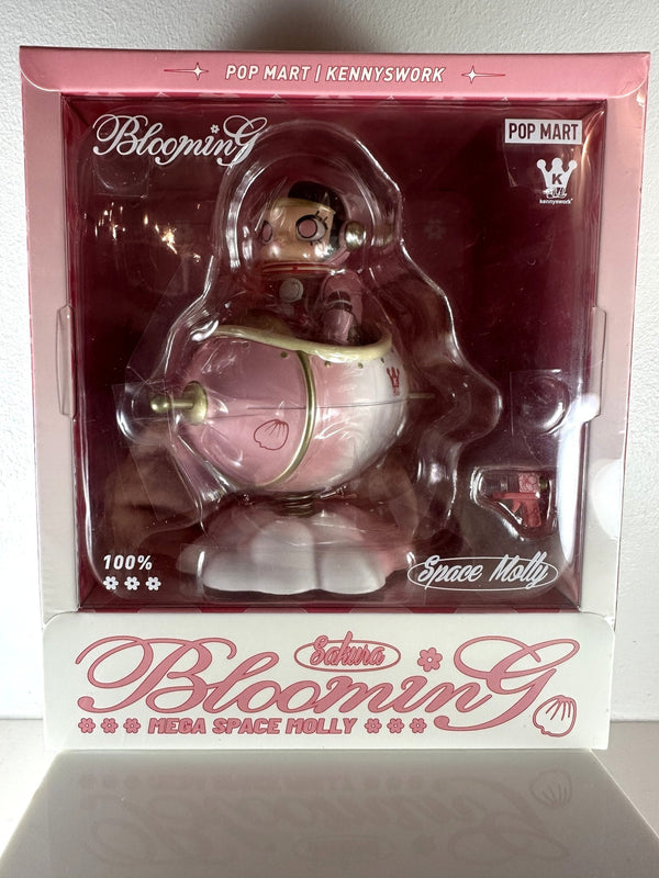 POP MART - 100% Space Molly (Blooming Series) - Sakura edition (Japan Limited Release)