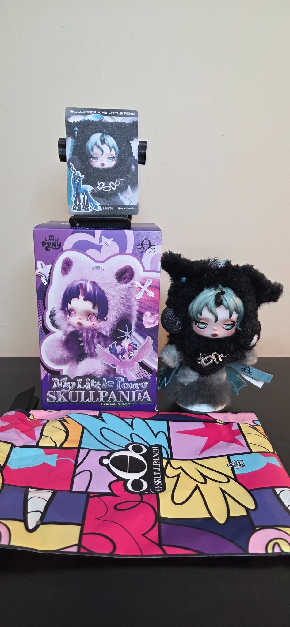 Queen Chrysalis (Super Secret) -  Skullpanda Plush Doll Pendant - x My Little Pony Series - Pop Mart