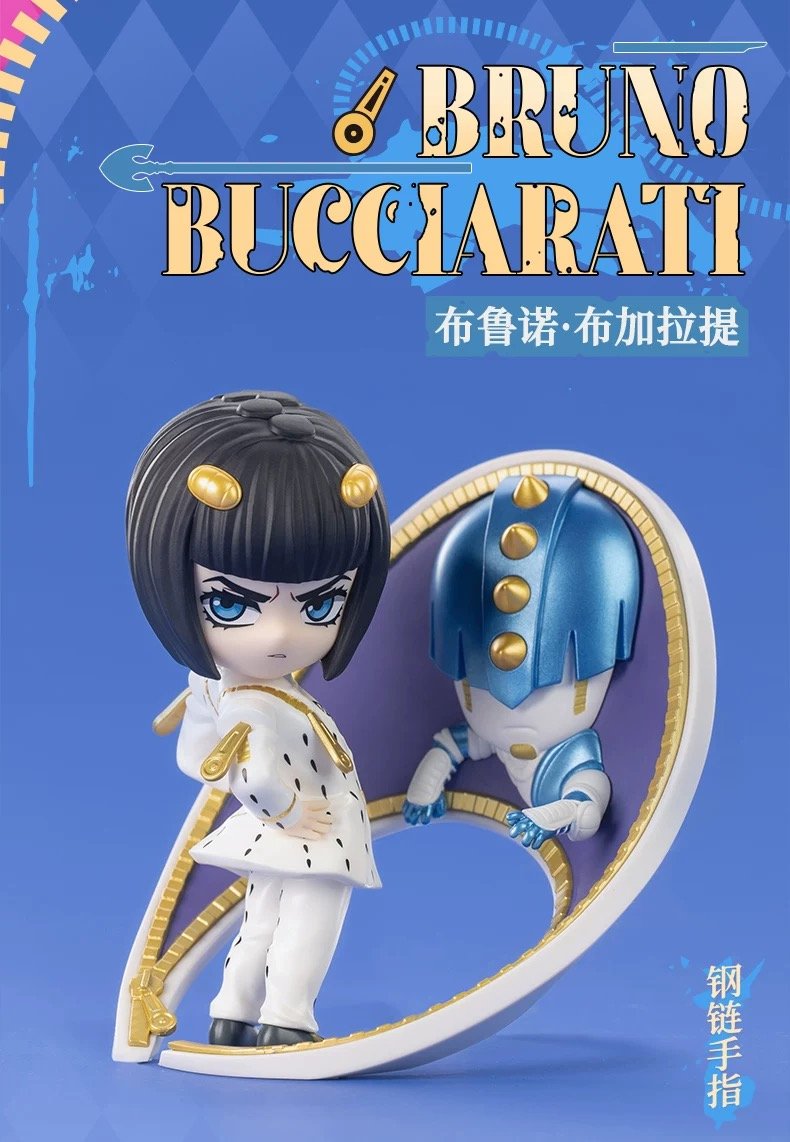 JoJo's Bizarre Adventure Golden Wind Series Blind Box - JoJo's Bizarre Adventure Golden Wind Series Figures - POPMART