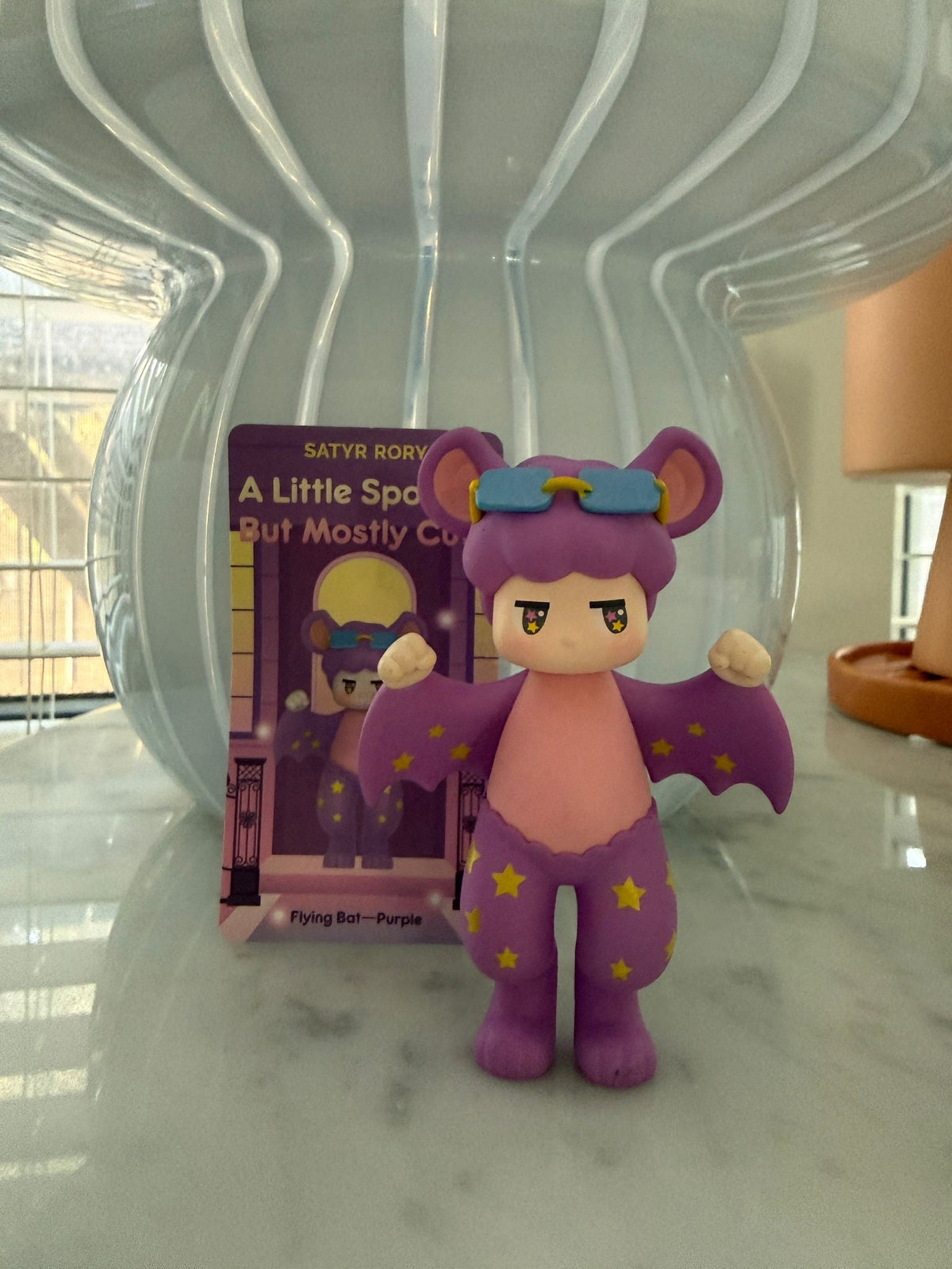 Flying Bat Purple - Satyr Rory A Little Spooky but Mostly Cute by Popmart