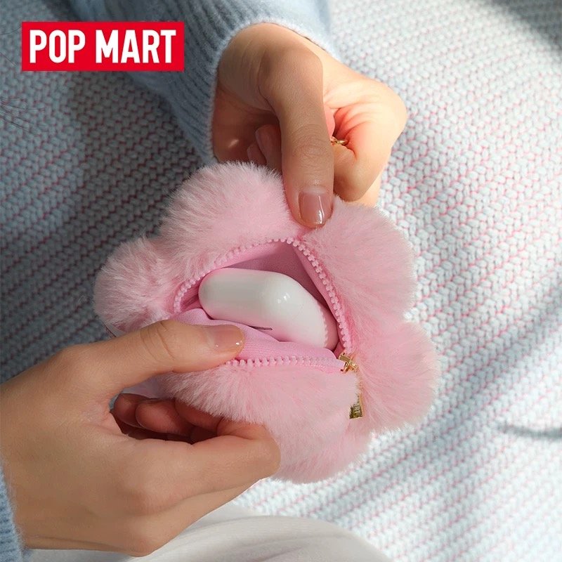 CRYBABY Silicone Plush Earphone Bag - CRYBABY Sad Club Series - POPMART