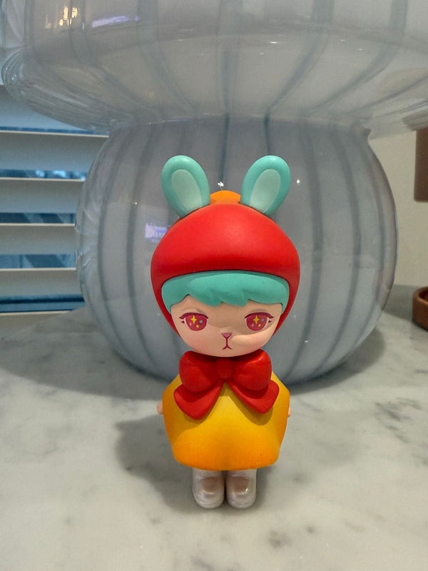 Chestnut Bunny Winter Mini Figure by Popmart