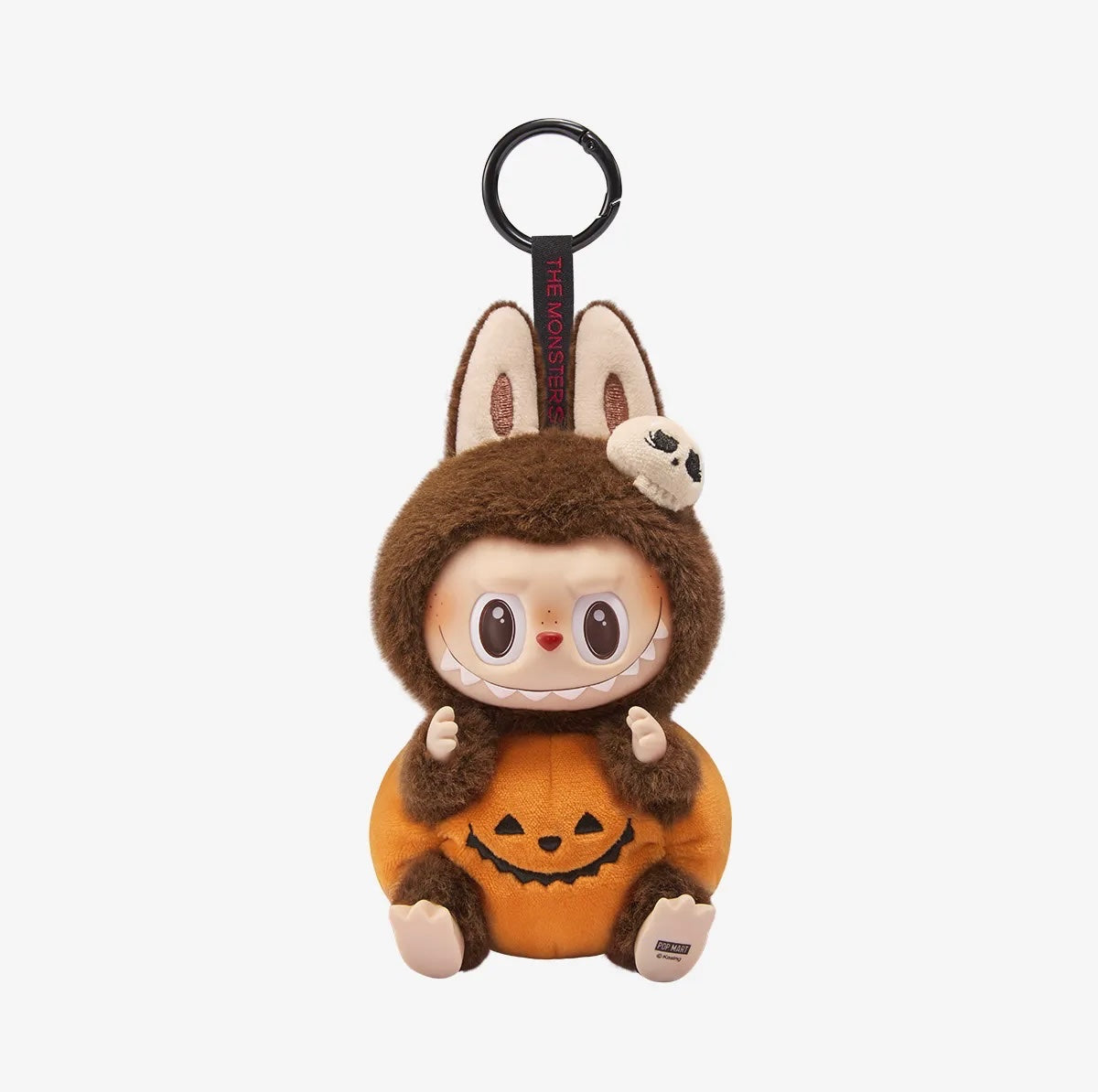 Labubu the Monsters Happy Halloween Party Series - Sitting Pumpkin Vinyl Plush Pendant by POP MART