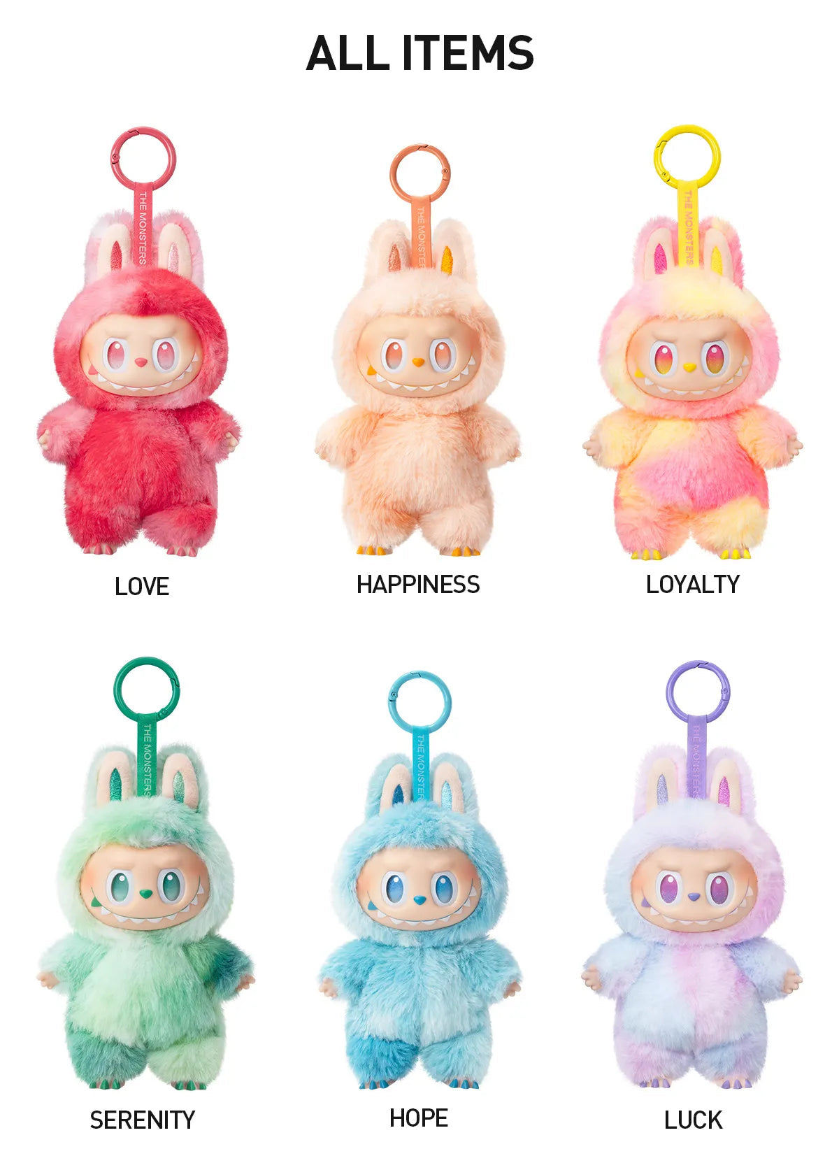 Big Into Energy- Labubu Vinyl Plush Pendant BLIND BOX The Monsters - Pop Mart