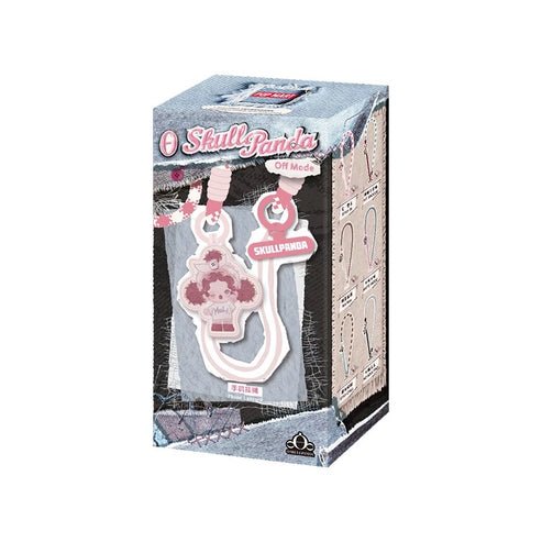 θ Skullpanda Off Mode Series Phone Lanyard Bind Box by POP MART