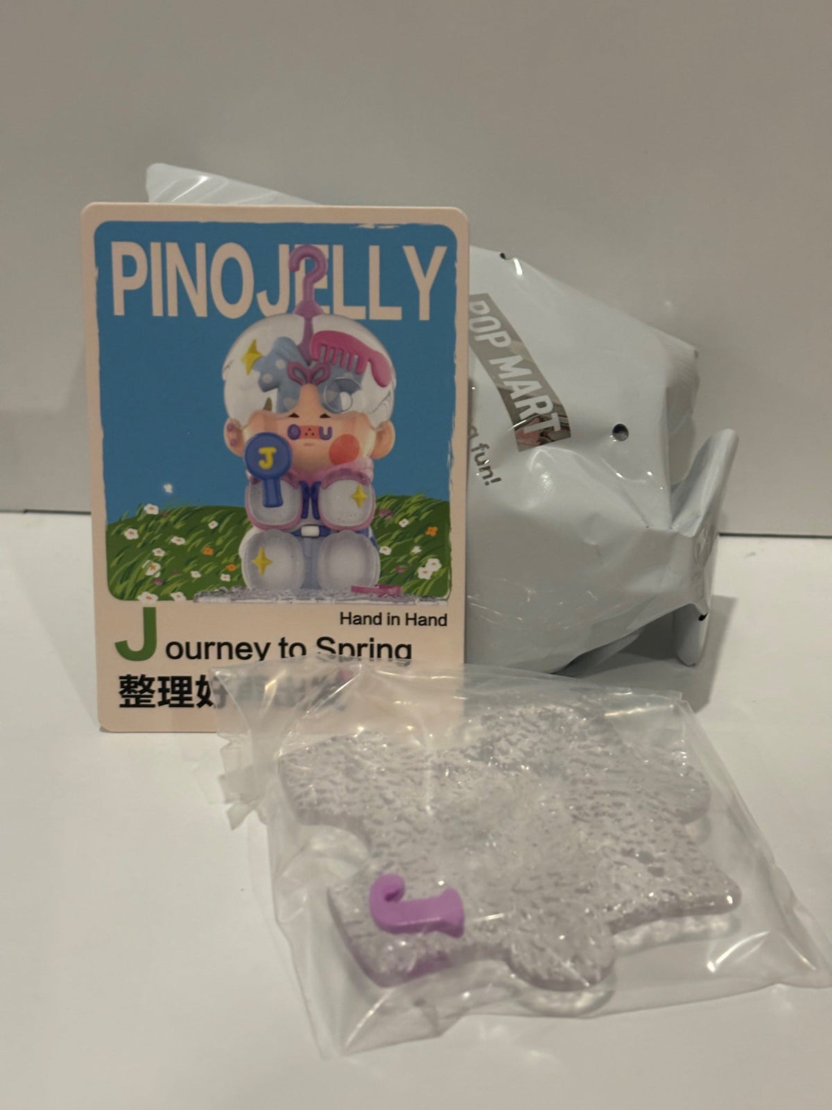 Pino Jelly Journey to Spring - Popmart Hand in Hand series