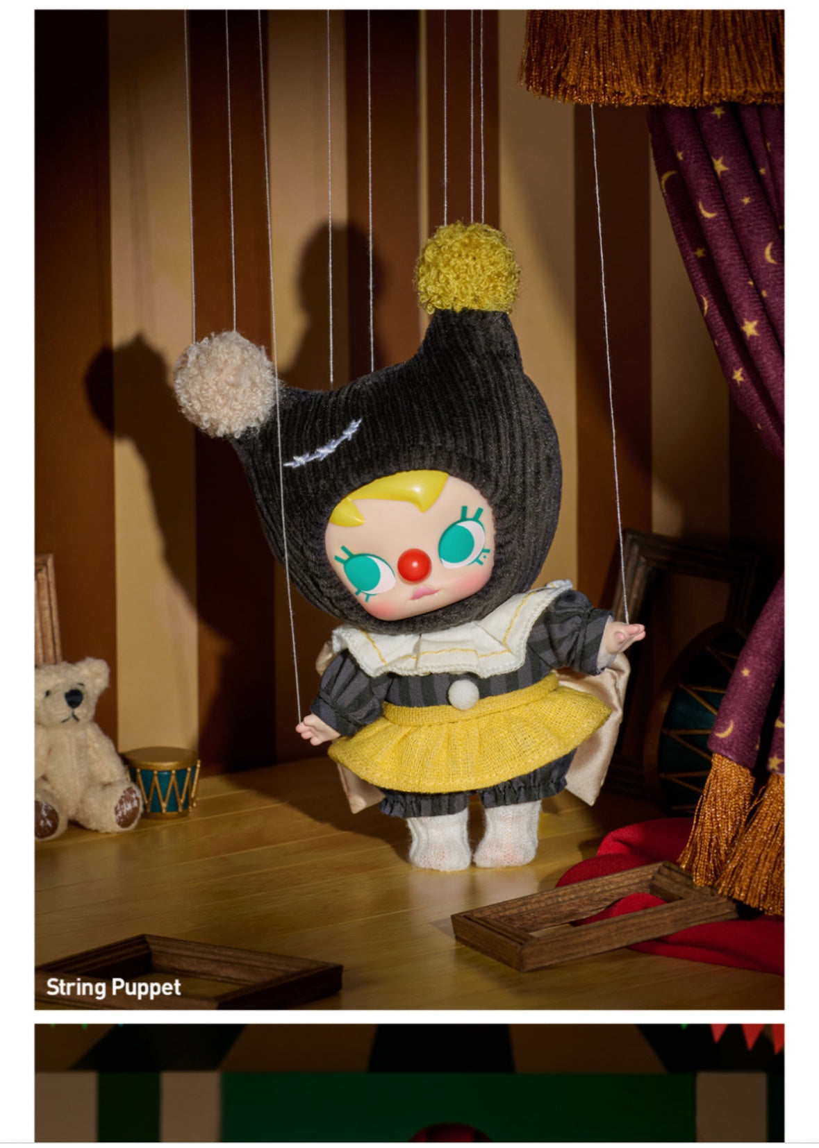 Molly String Puppet - Popmart Why so Serious Plush Pendant