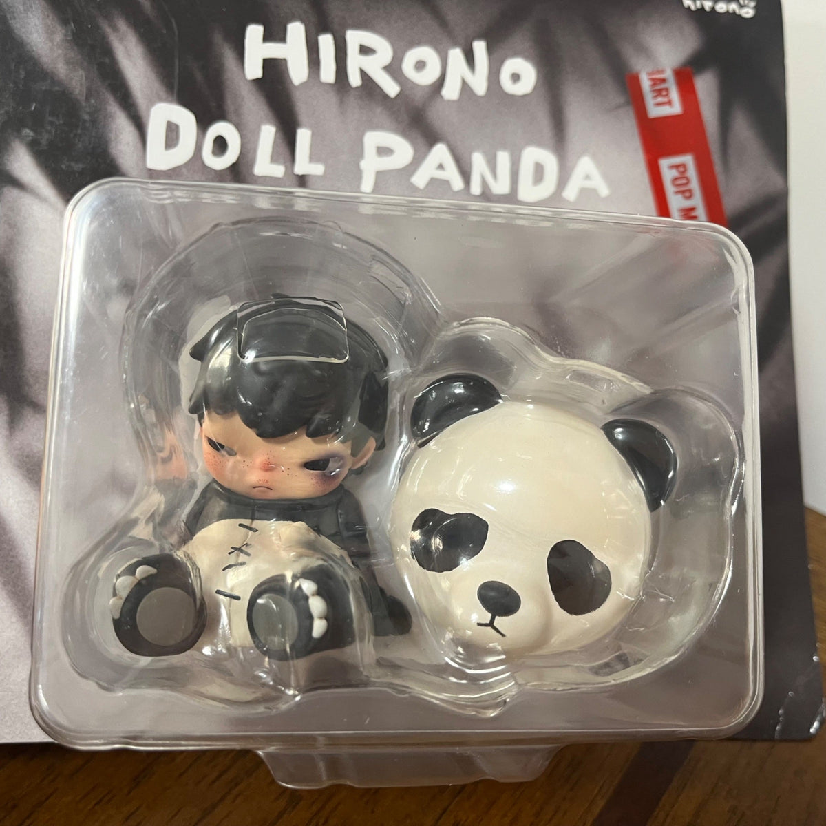 Hirono Doll Panda Figure by Pop Mart