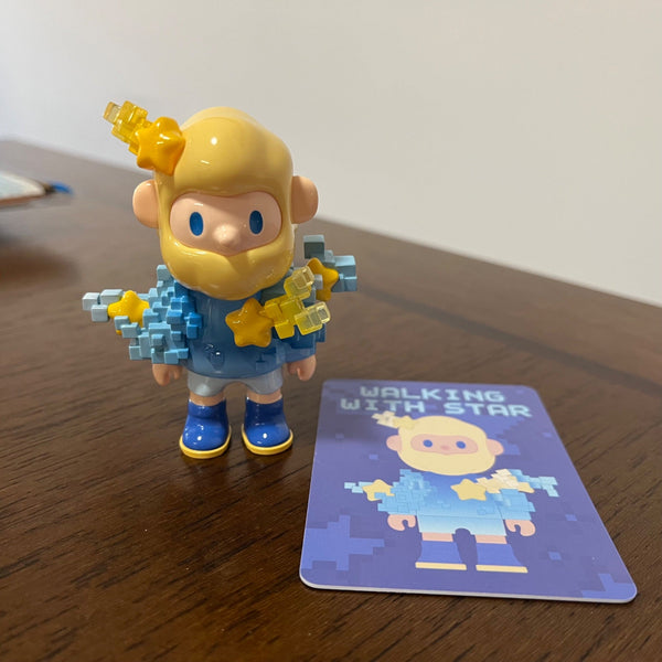 Walking with Star - Farmer Bob Pixel Universe - Finding Unicorn
