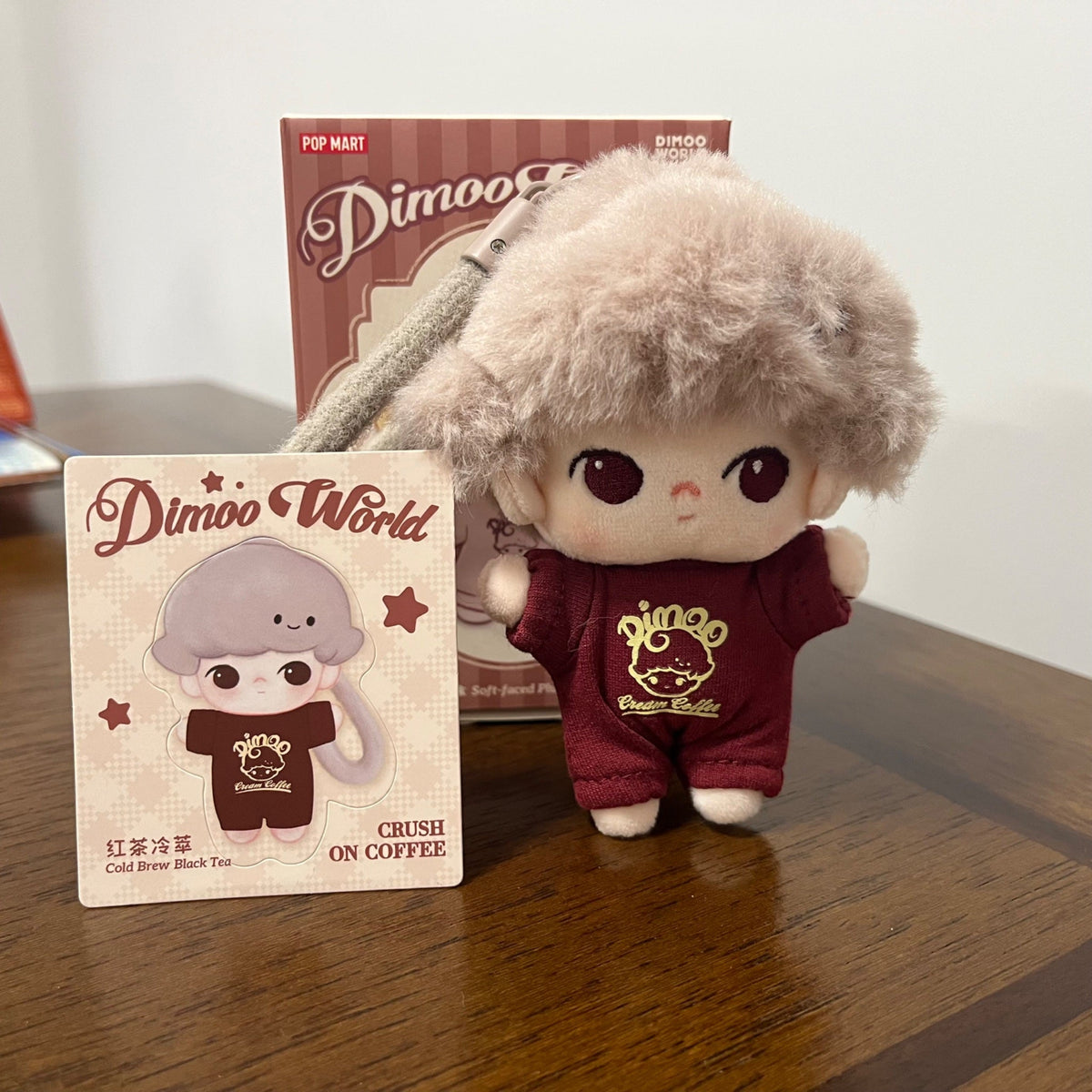 Cold Brew Black Tea - Dimoo Crush on Coffee series  - Pop Mart