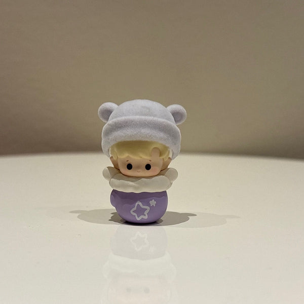 Hacipupu Snug Purple Mittens - POP BEAN Fuzzy & Cozy by POP MART