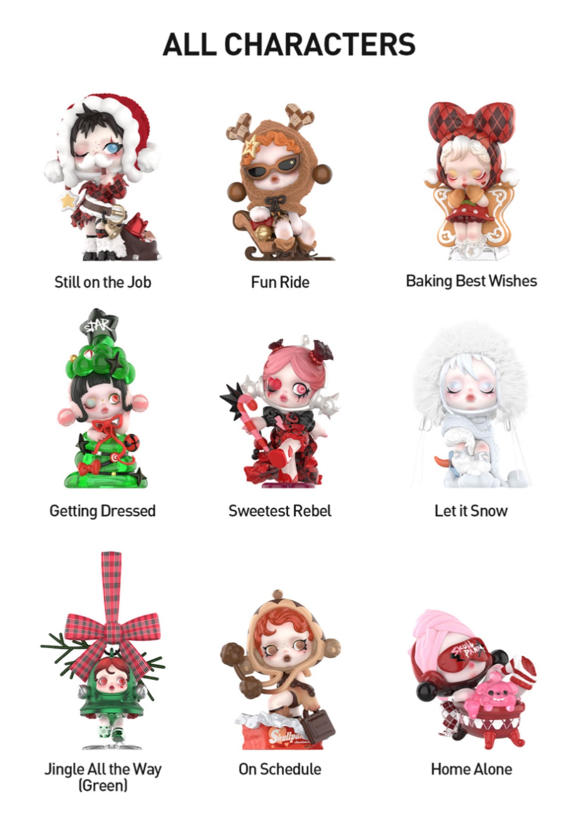 Skullpanda Tell Me What You Want Blind Box Series Popmart