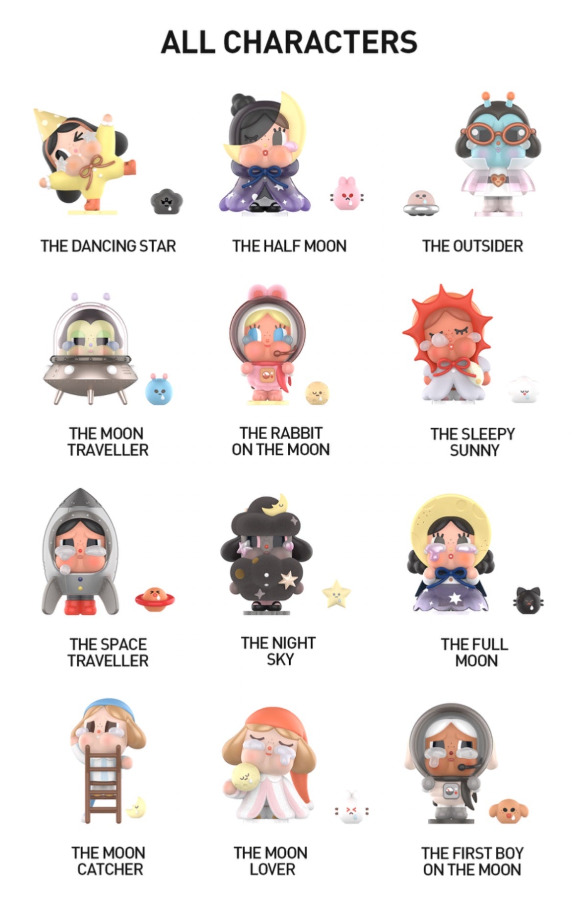 Crybaby Crying to the Moon Blind Box Series Popmart