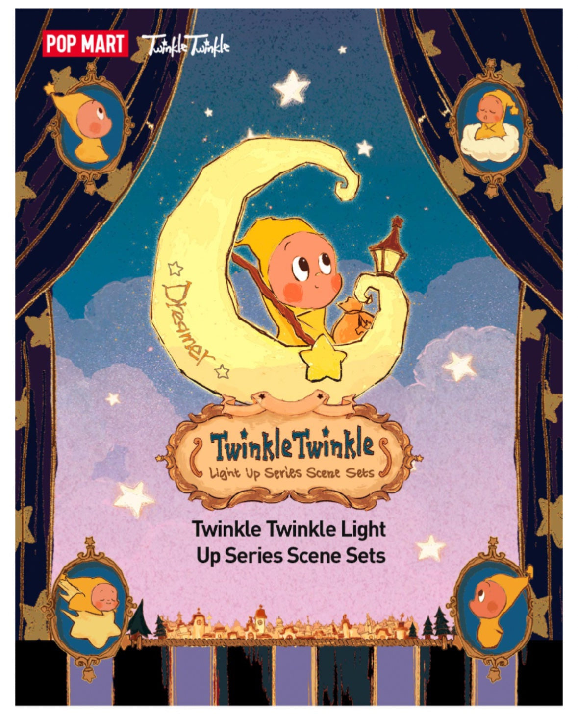 Twinkle Twinkle Light Up Series Scene Set Blind Box by Pop mart