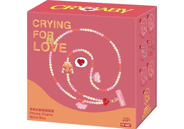 Crybaby Crying for Love Phone Charm Blind Box Pop Mart