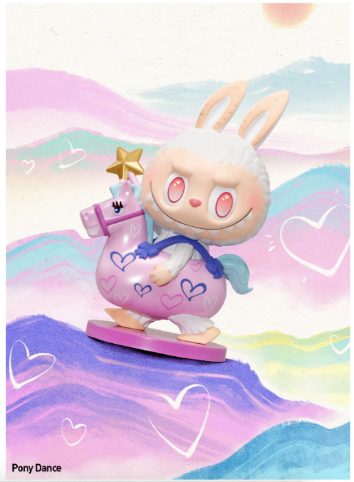 Pony Dance Labubu - The Golden Gallop Series by POP MART