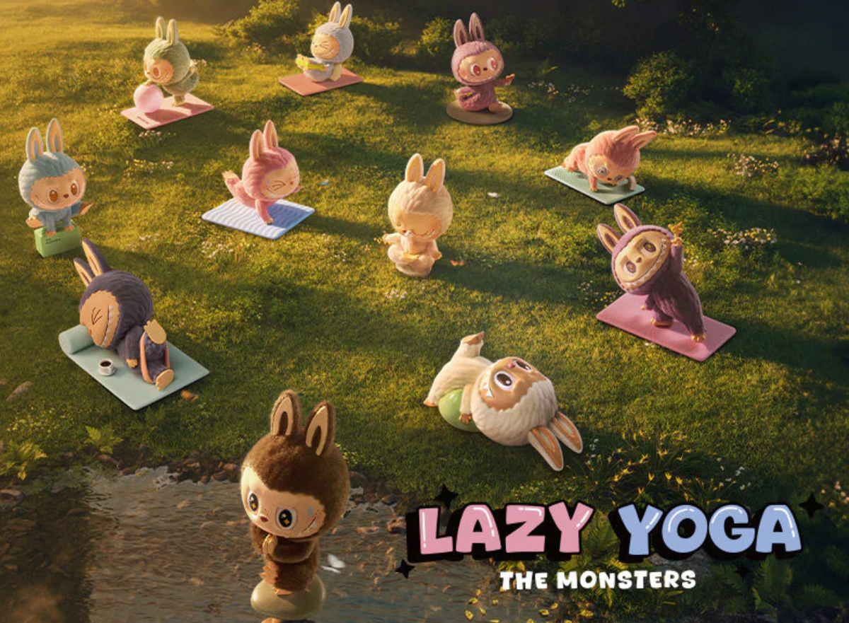 The Monsters Labubu Lazy Yoga Blind Box Series by POP MART