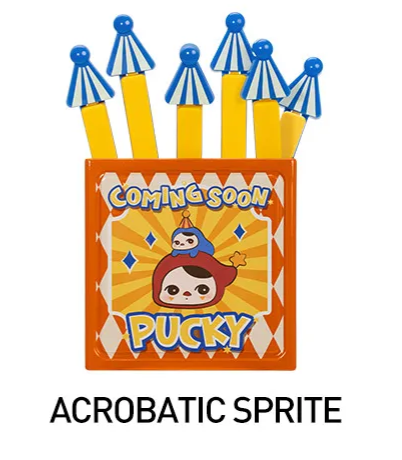 Acrobatic Sprite - WHY SO SERIOUS Series - Magnetic Sealing Clip Storage Box Set by POP MART