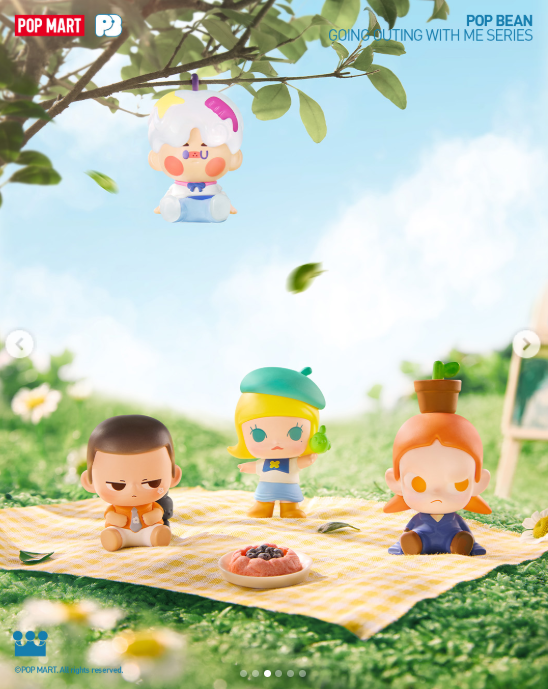 POP BEAN Going Out With Me Blind Bag Series - by POP MART