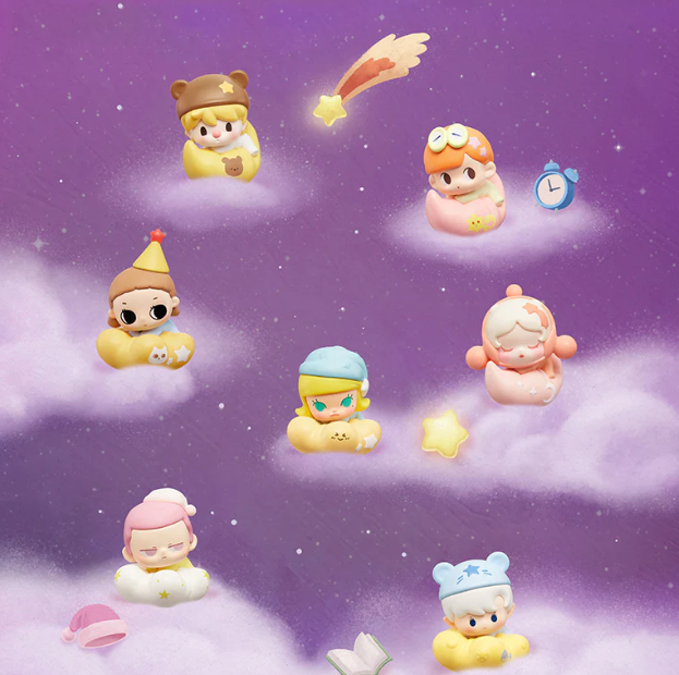 POP BEAN Goodnight Night Sky Blind Bag Figures Series by POP MART