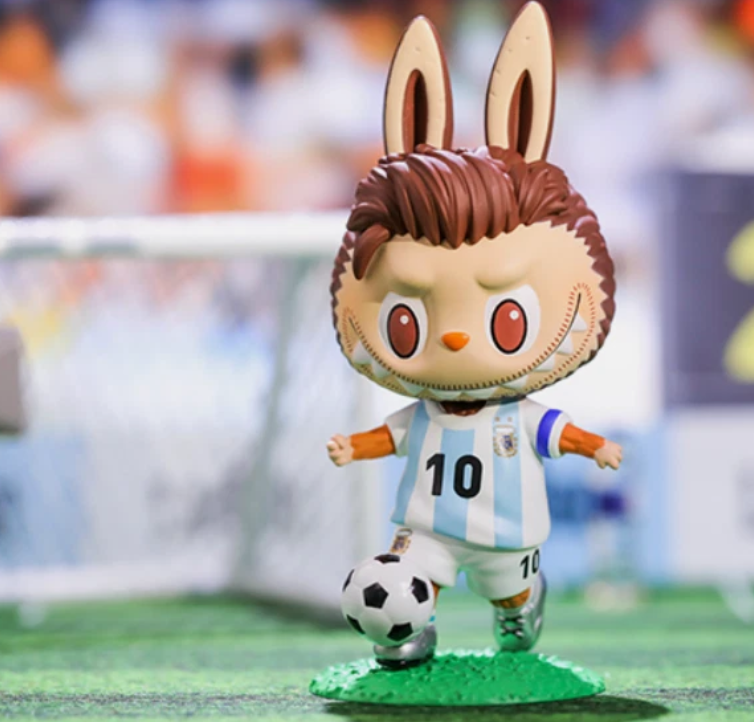Labubu THE MONSTERS Argentina Soccer Football Team Series Single Blind Box by POP MART