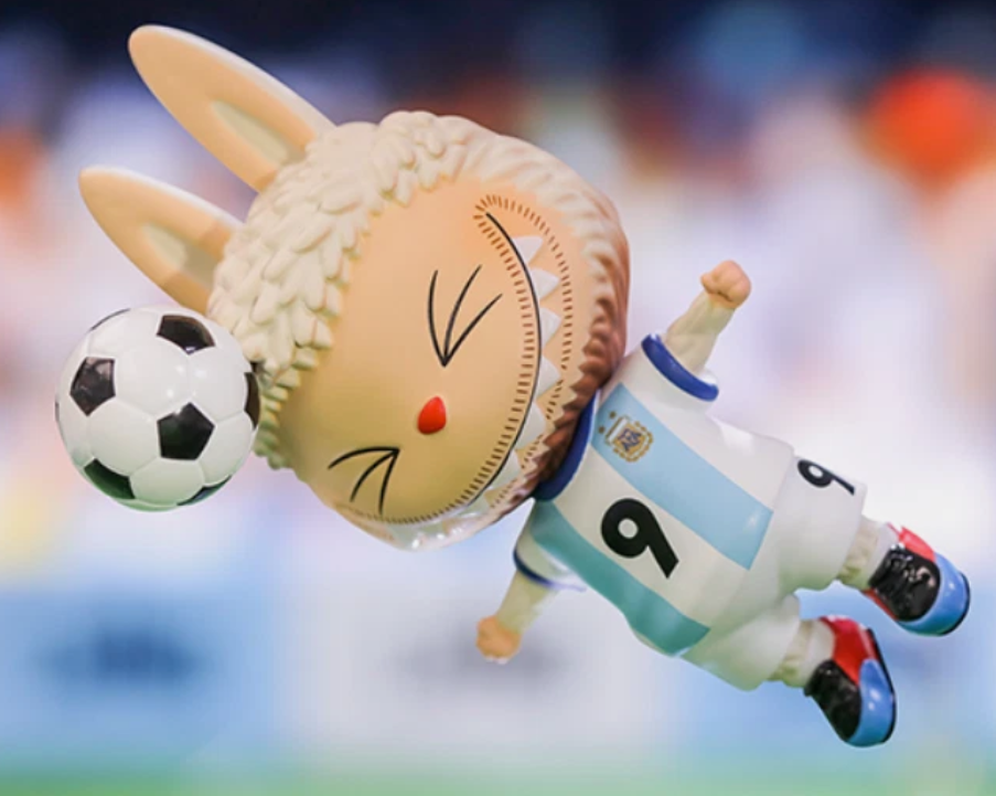 Labubu THE MONSTERS Argentina Soccer Football Team Series Single Blind Box by POP MART