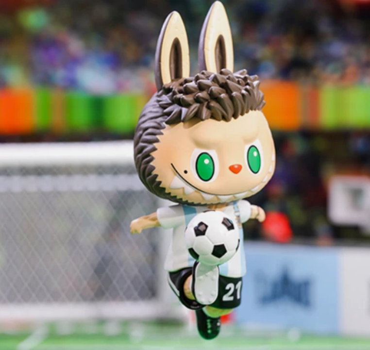 Labubu THE MONSTERS Argentina Soccer Football Team Series Single Blind Box by POP MART