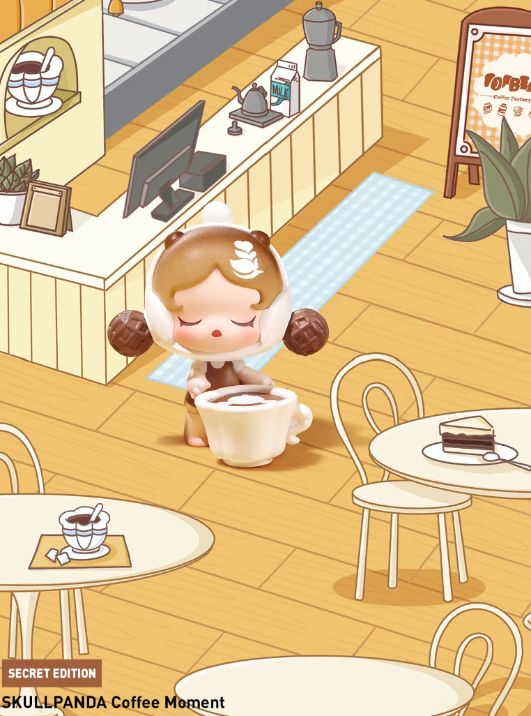 POP BEAN Coffee Factory Series Single Blind Bag by POP MART