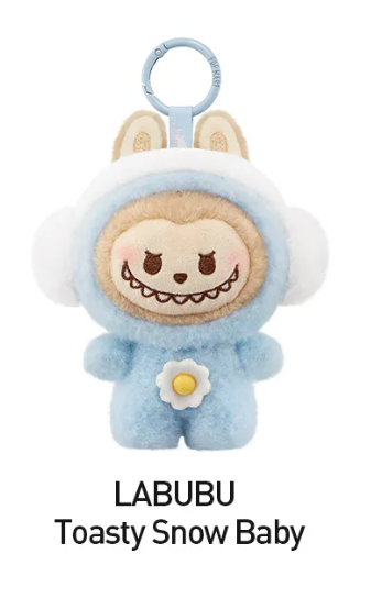 LABUBU Toasty Snow Baby - Fluffy & Cozy Series Plush Pendant by POP MART