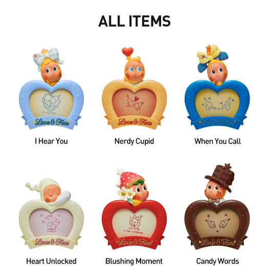 Twinkle Twinkle Blind Box Photo Frame Magnet Crush on You Series by POP MART